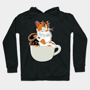 Calico mug Hoodie